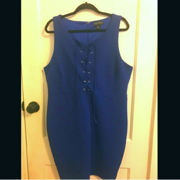Forever 21 Dresses & Skirts - NWOT Forever 21 Cobalt Blue Party Dress SZ 2X